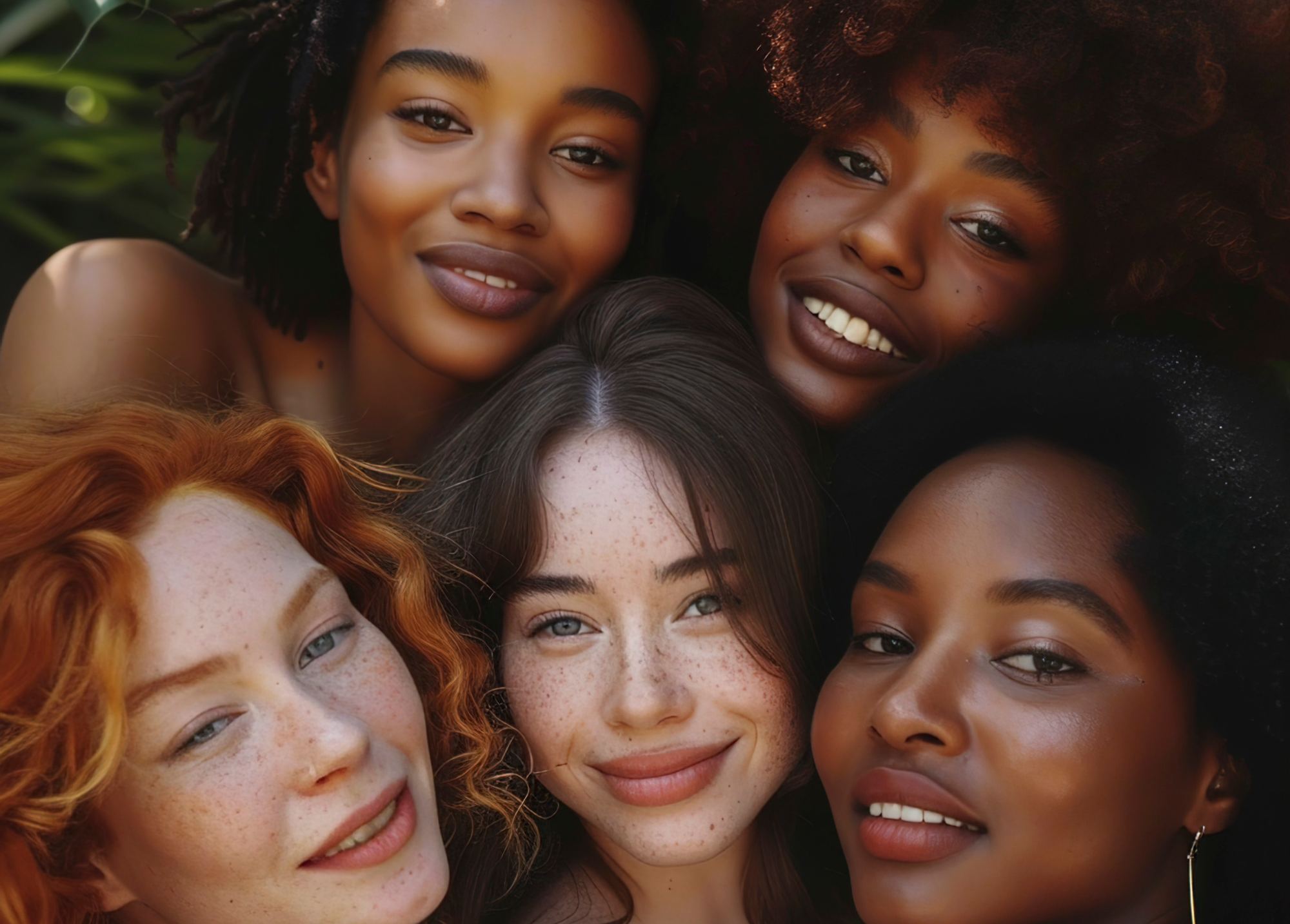 Diverse faces